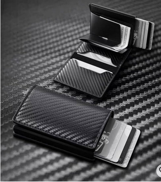 RFID Blocking Metal Wallet for Men