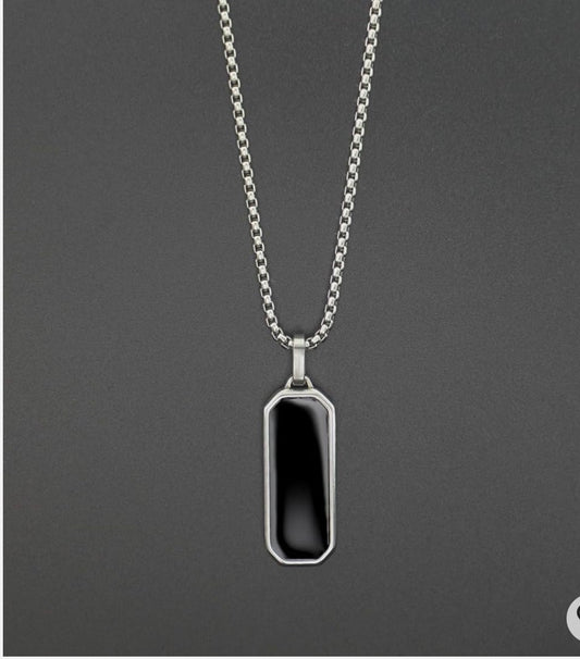 Cross Necklace - 20 Inch with Solid Cross Pendant