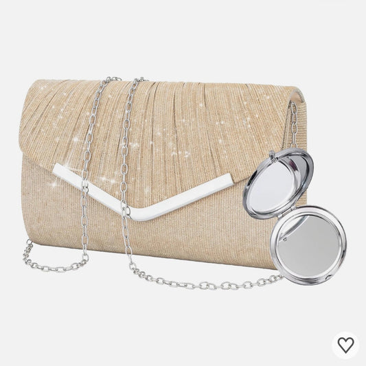 Clutch Purse for Women - Marbling Evening Wedding Handbag Shell Box Purse