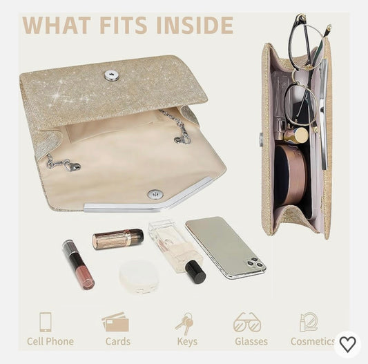 Clutch Purse for Women - Marbling Evening Wedding Handbag Shell Box Purse